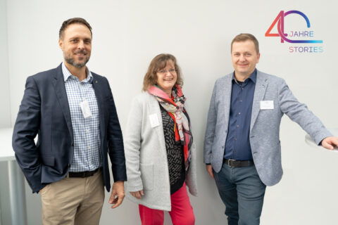 v.l.n.r.: Carsten Fetzner, Karin Herm, Daniel Ehemann (CSS-Connect)